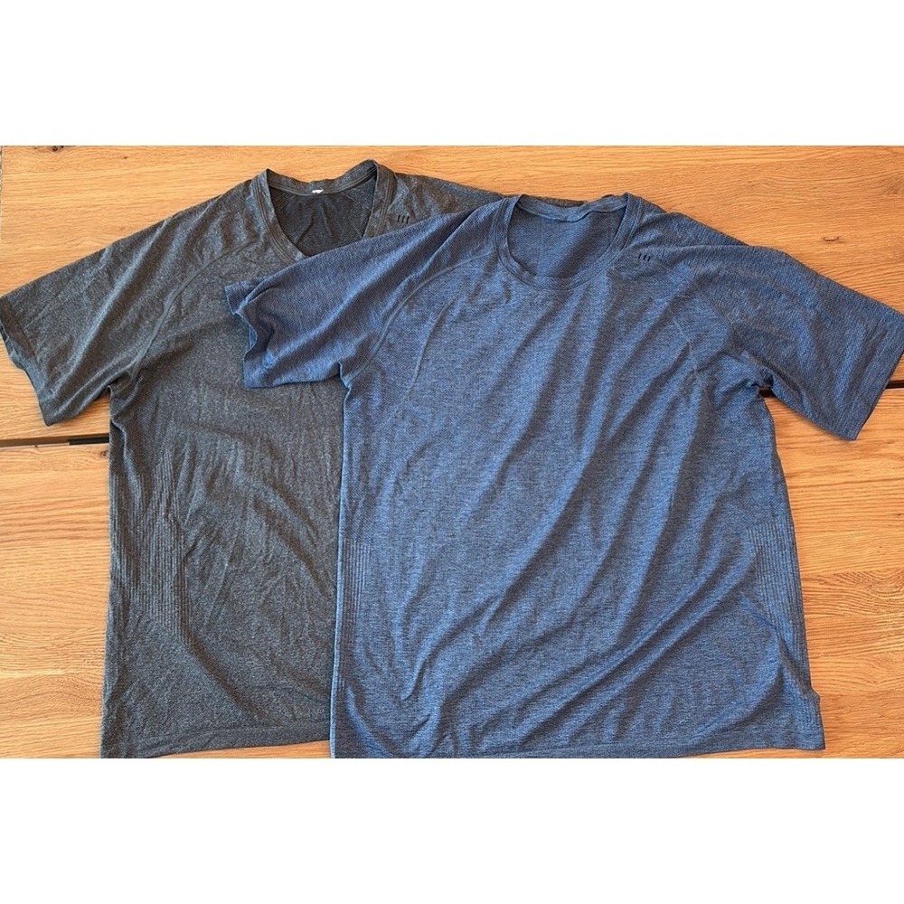 Lululemon BUNDLE Work Out XL Shirts (2)